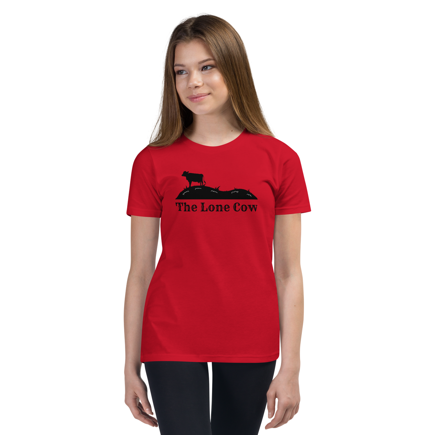 The Lone Cow Youth Short Sleeve T-Shirt