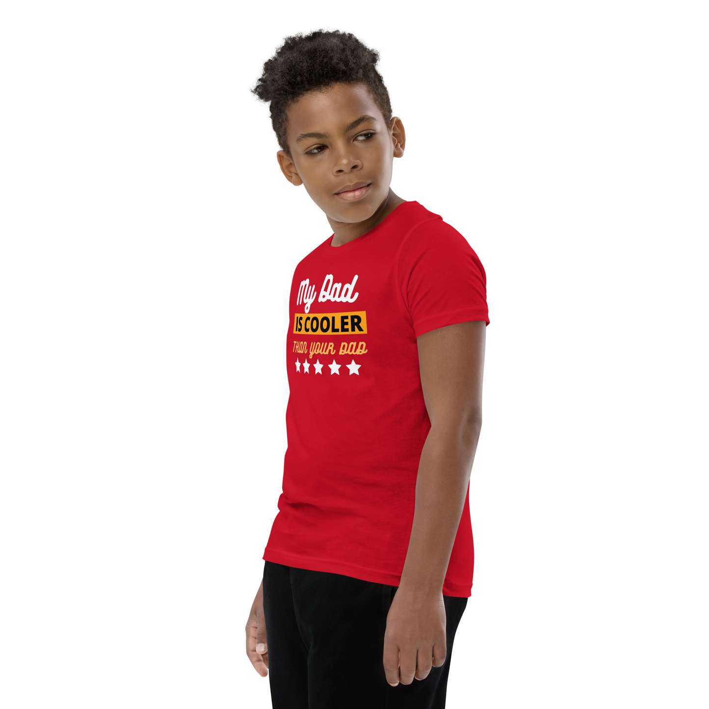 My Dad Is Cooler Than Your Dad Youth Short Sleeve T-Shirt