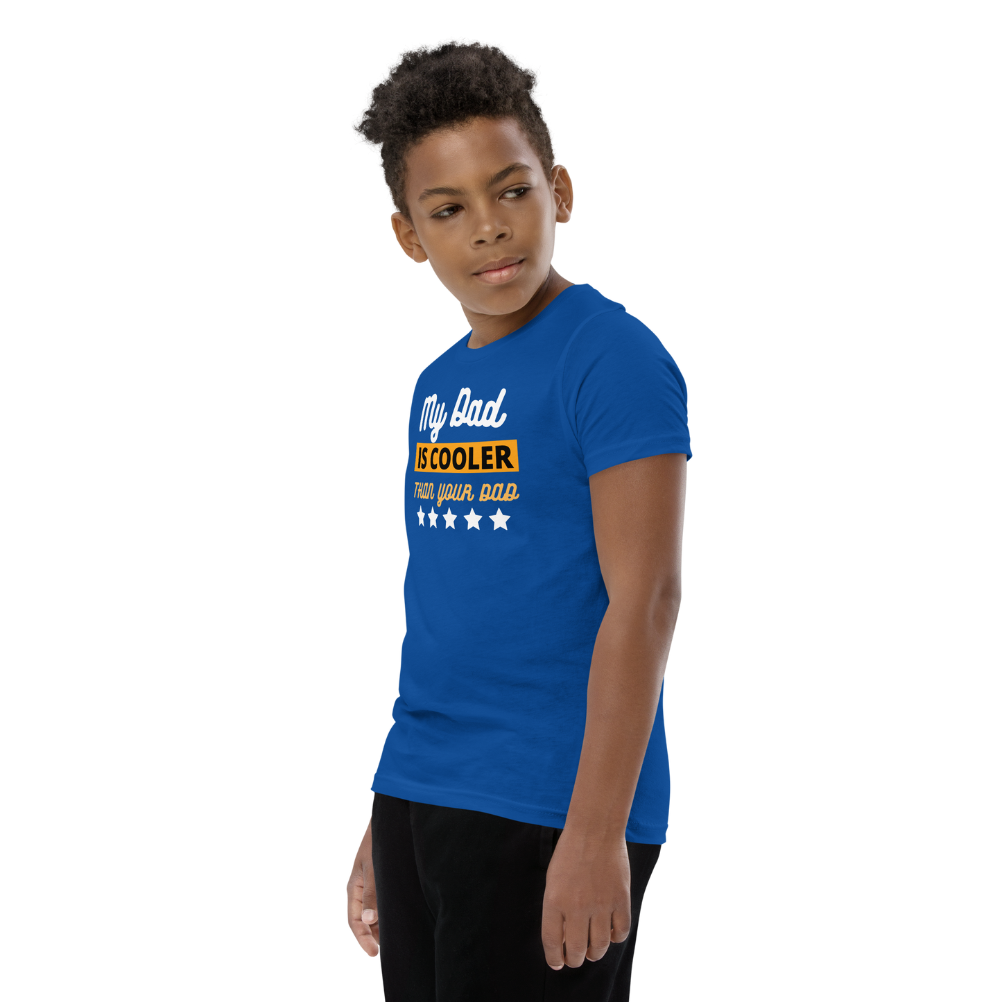 My Dad Is Cooler Than Your Dad Youth Short Sleeve T-Shirt