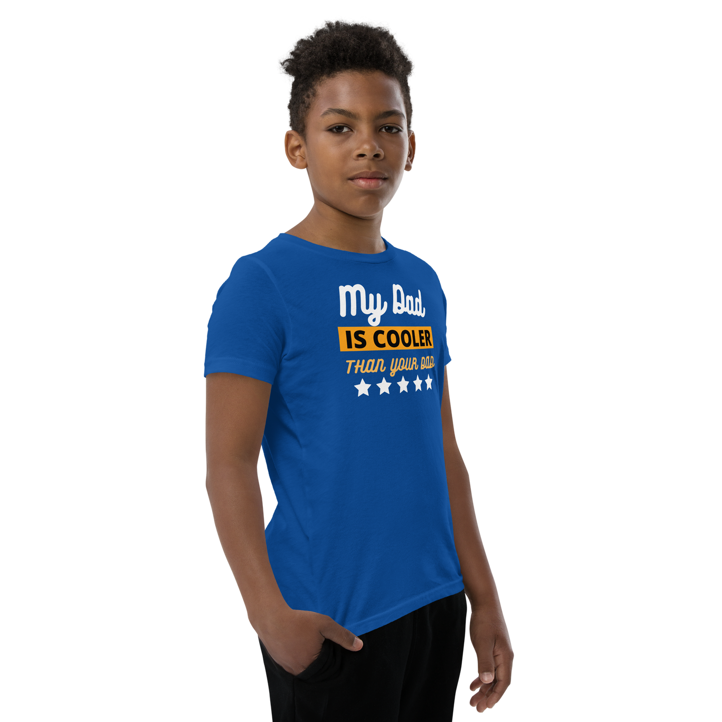 My Dad Is Cooler Than Your Dad Youth Short Sleeve T-Shirt