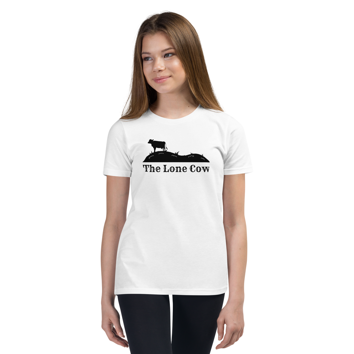 The Lone Cow Youth Short Sleeve T-Shirt