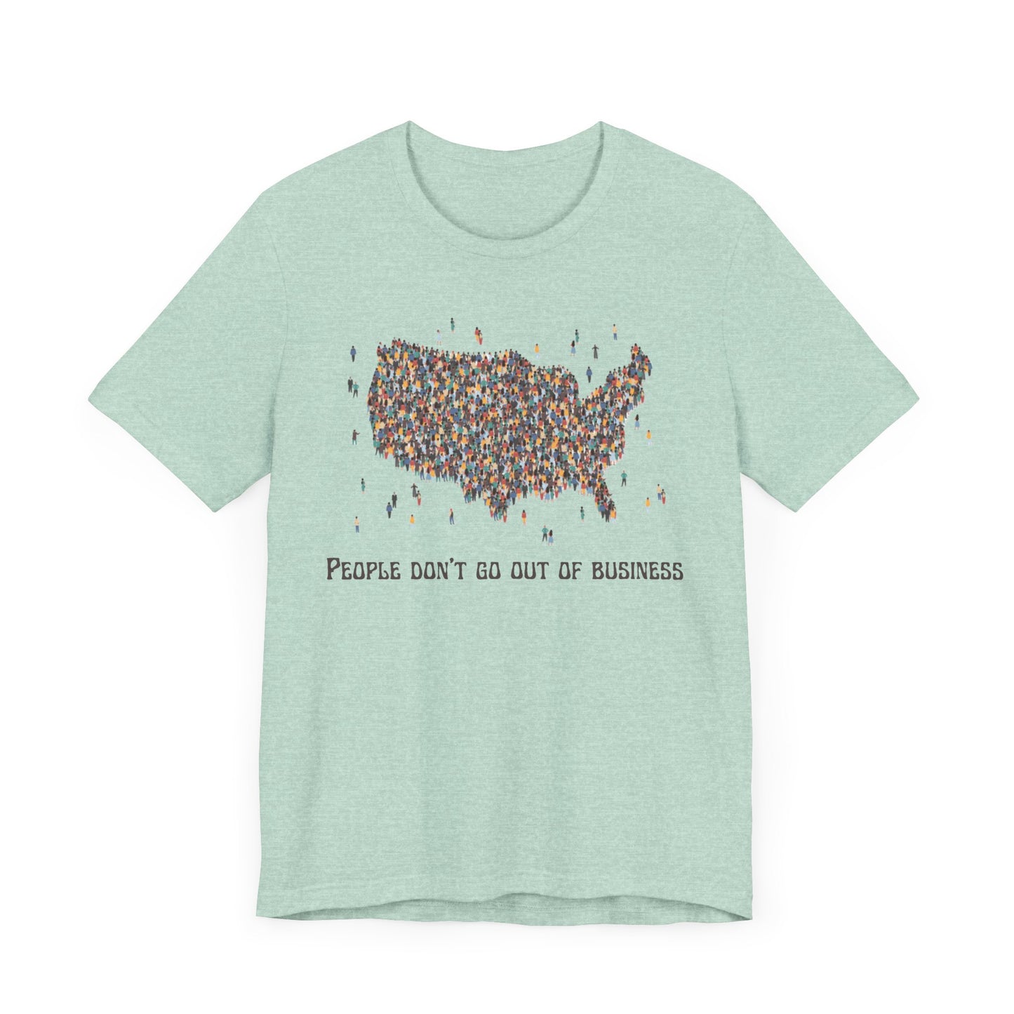 Out Of Business Comfy Unisex Jersey Short Sleeve Tee