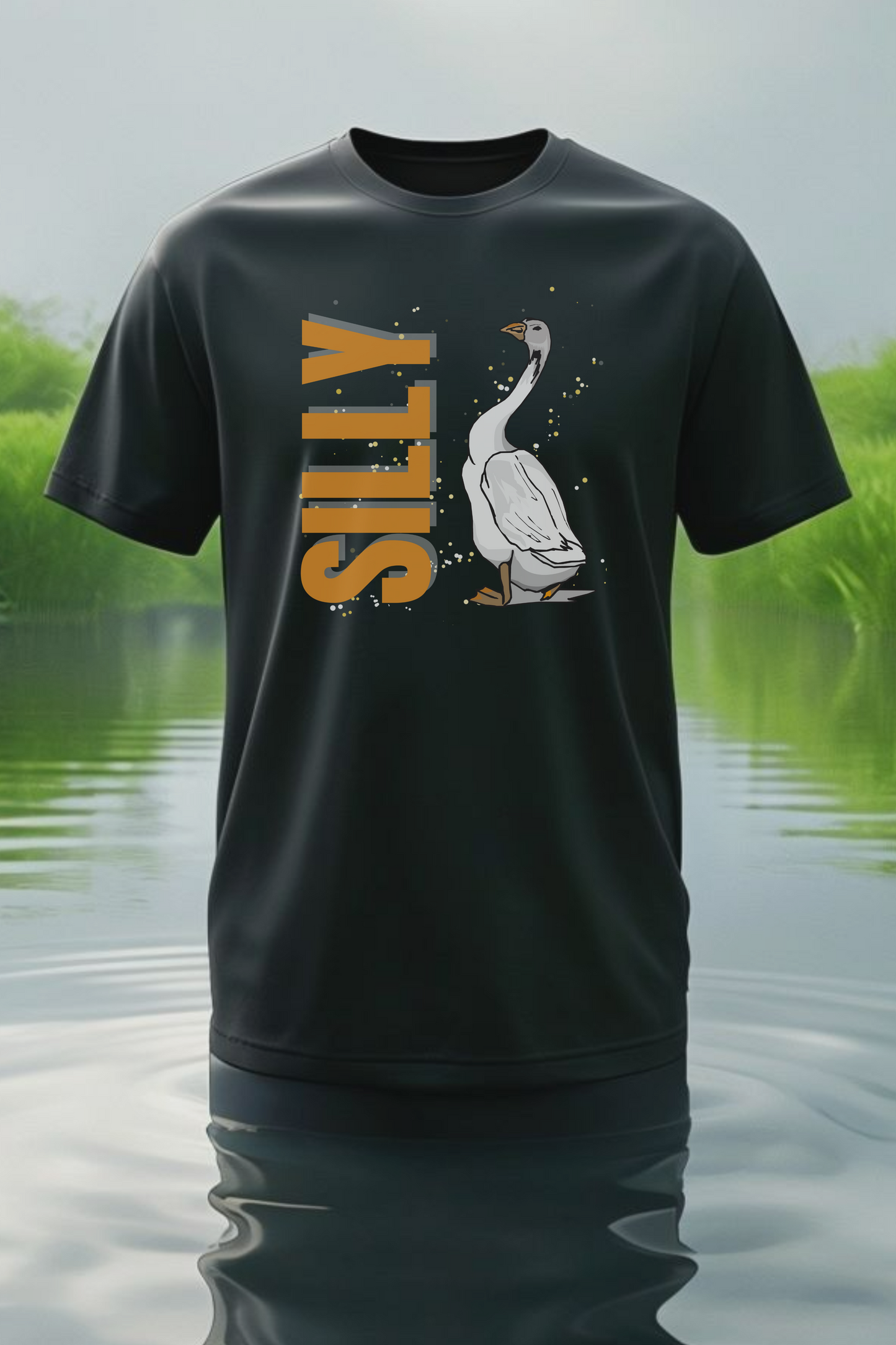 Silly Goose - Comfy Unisex Heavy Cotton Tee