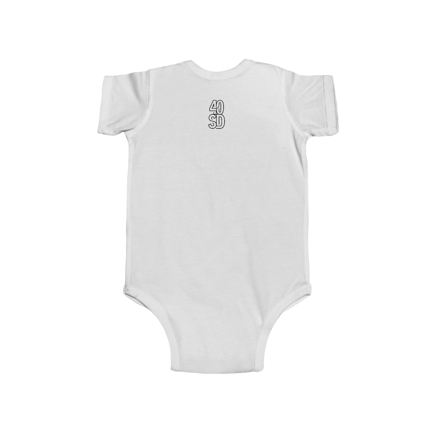 Mom Always Says Comfy Infant Fine Jersey Onesie