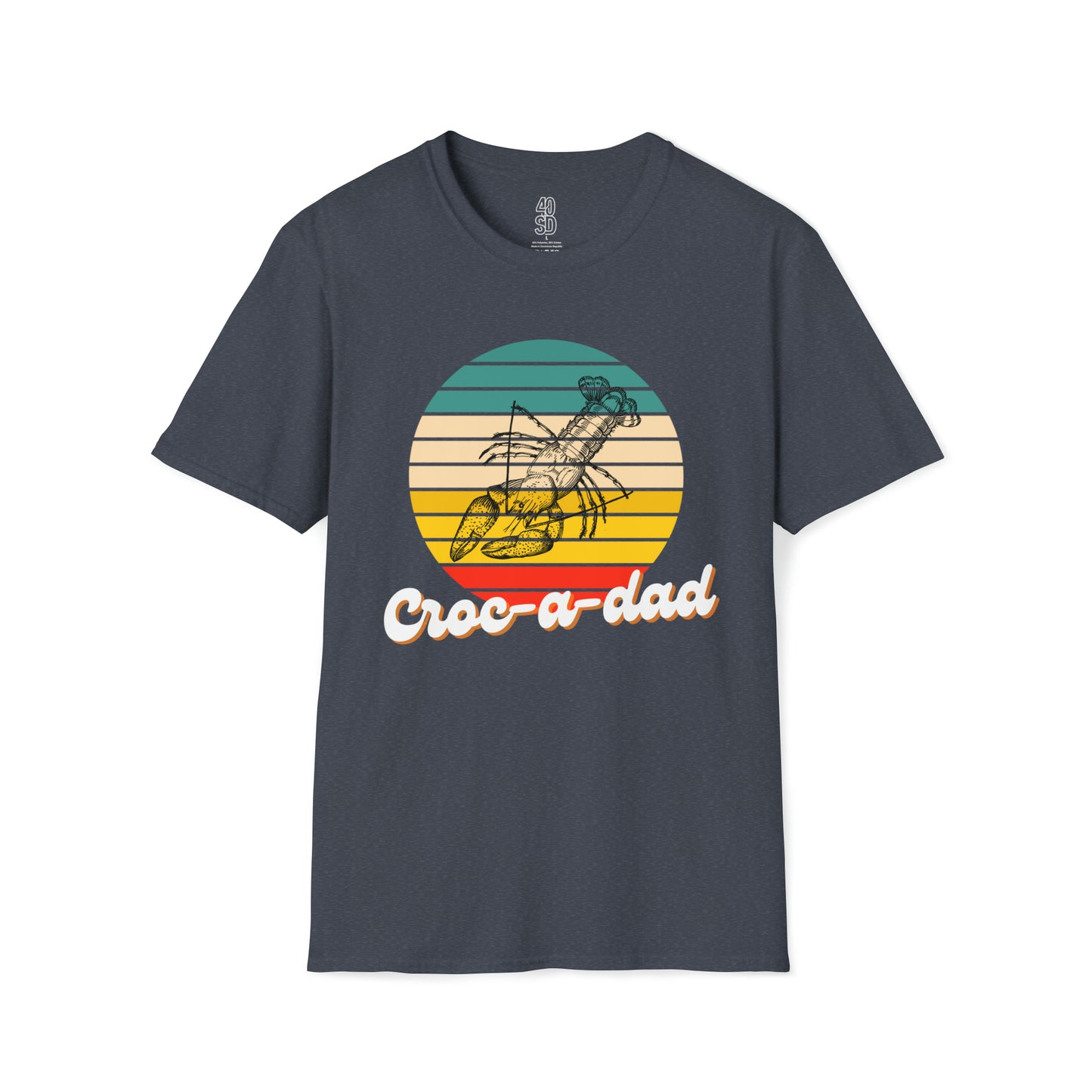 Croc-a-dad Unisex Softstyle T-Shirt
