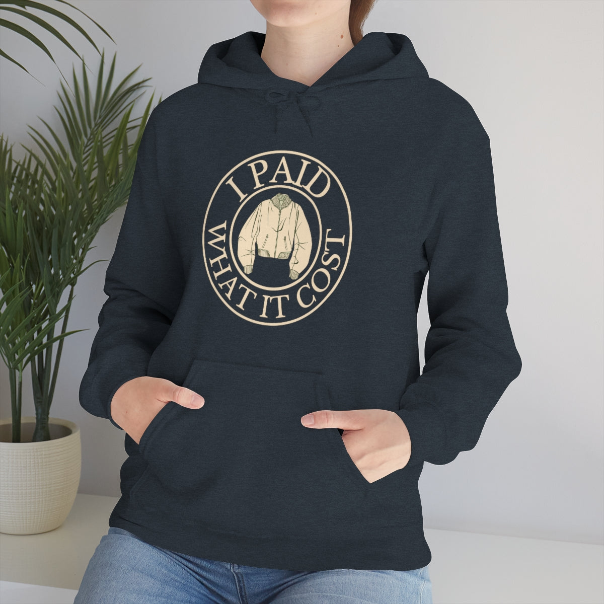 I Paid What It Cost Unisex Heavy Blend™ Hooded Sweatshirt
