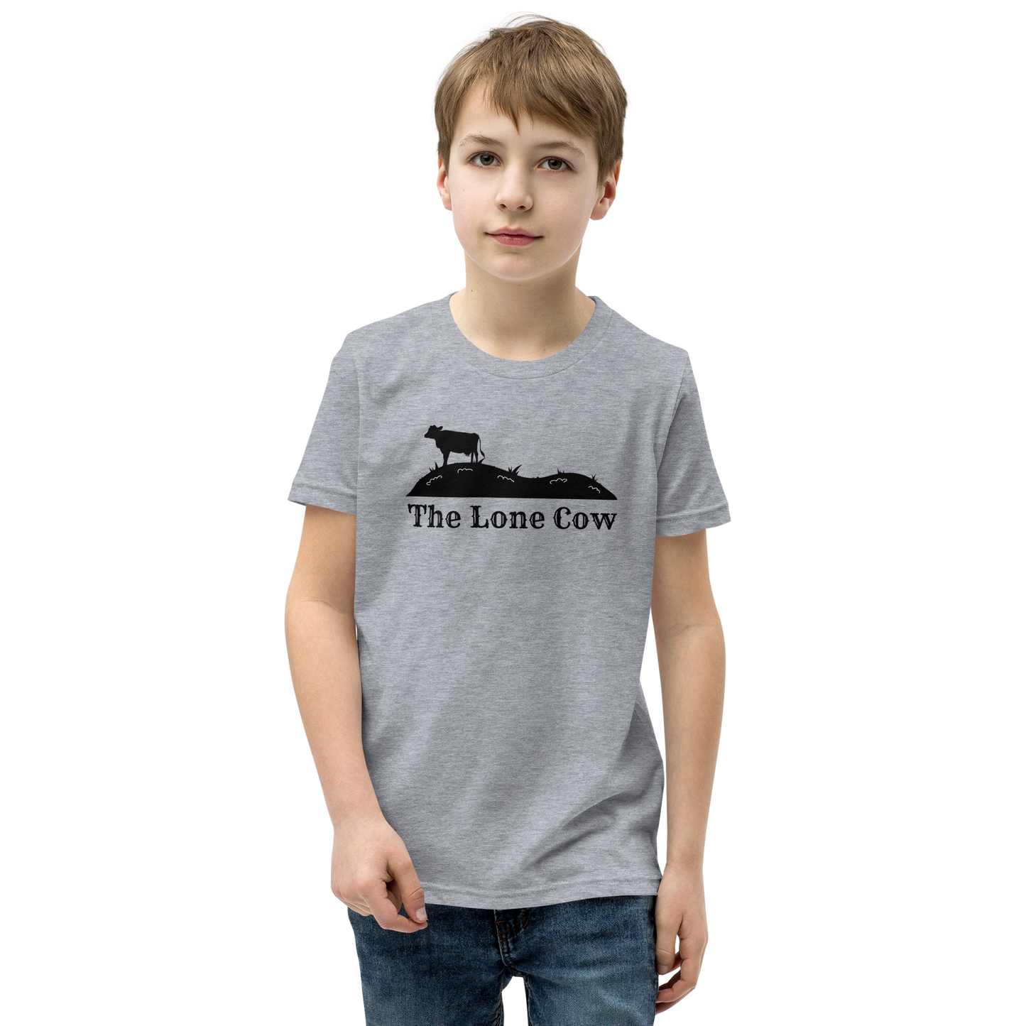The Lone Cow Youth Short Sleeve T-Shirt