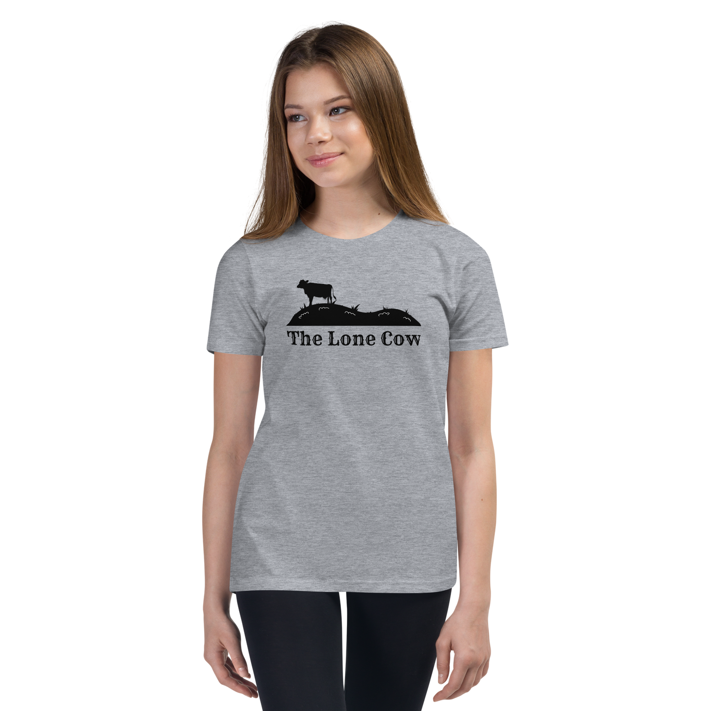 The Lone Cow Youth Short Sleeve T-Shirt